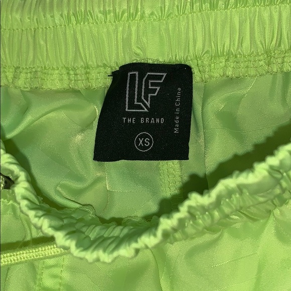 LF NEON JOGGERS WITH MESH  XS - Picture 4 of 6